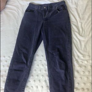 purple Lee mom jeans